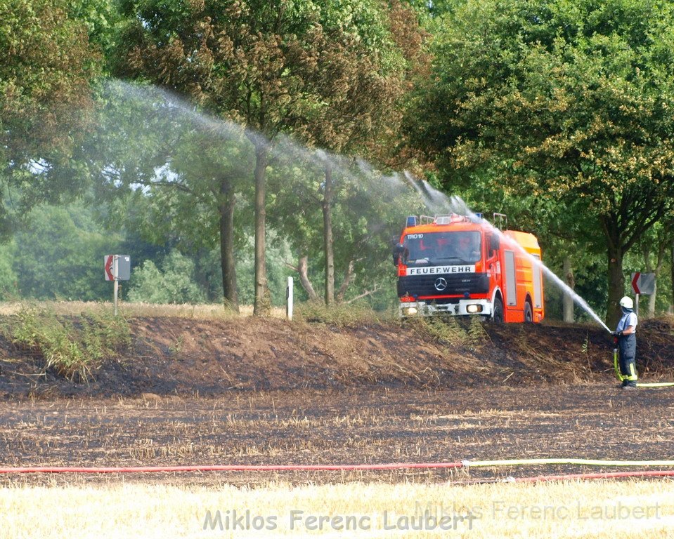 Bodenfeuer ausgeloest durch Strohballenpresse Koeln Holweide Colonia Allee P60.JPG